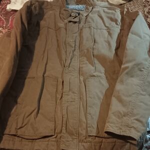 American Eagle Outfitters Brown Military Inspired Coat